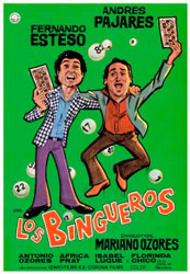 Los bingueros, cartel