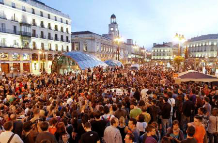 Movimiento 15M, Puerta del Sol