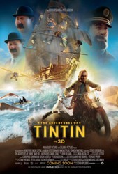 Las aventuras de Tintín. Cartel