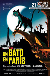 Cartel de la película Un gato en París