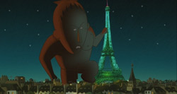 Imagen de la película Un gato en París