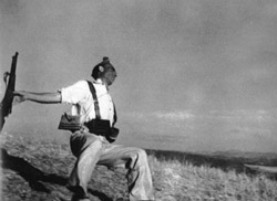 Fotografía de Robert Capa en la Guerra Civil española