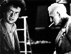 Nicholas Ray y Wim Wenders