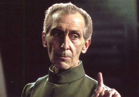 Peter Cushing, en Star Wars