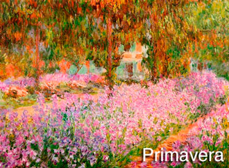 Primavera . Monet