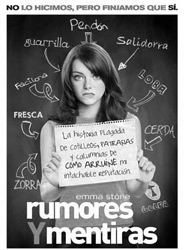 Rumores y mentiras, cartel