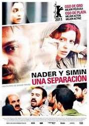 Cartel de la película Nader y Simin, una separación