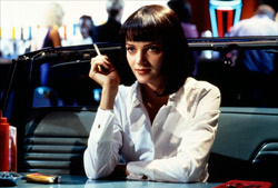 Uma Thurman en Pulp Fiction