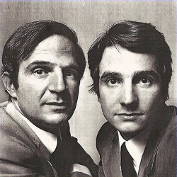 François Truffaut y Jean Pierre Léaud