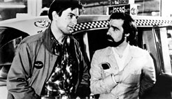 De Niro y Scorsese en Taxi Driver