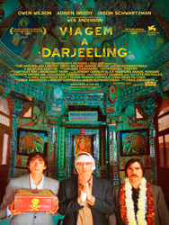 Viaje a Darjeeling, cartel