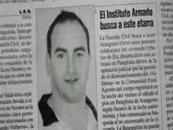 Recorte de diario - Asier y yo