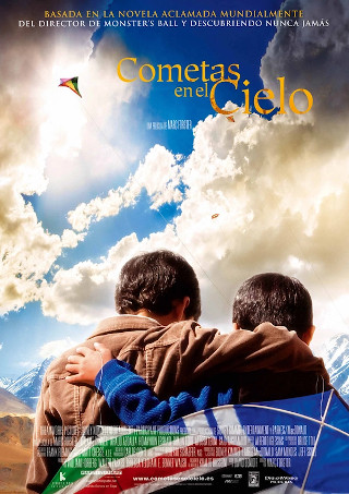 Cometas en el cielo afiche
