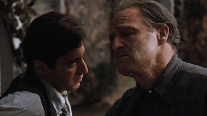 The Godfather escena
