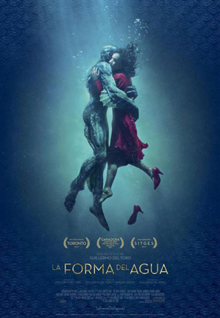 Cartel de La forma del agua