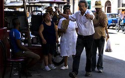 Fernando Perez en rodaje
