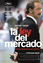 Cartel de la película La ley del mercado
