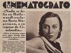 Berta Singerman