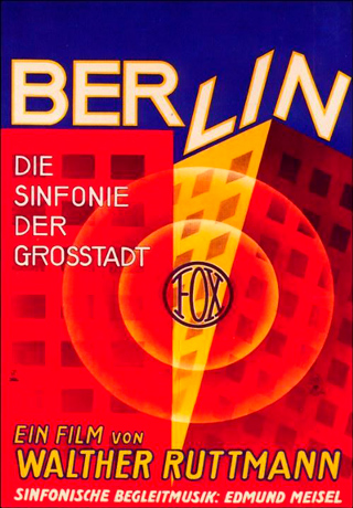 Berlín, sinfonía de una ciudad. Cartel