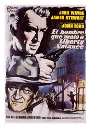 Cartel de la película El hombre que mató a Liberty Valence