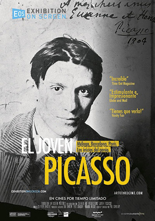 Cartel de la película El joven Picasso