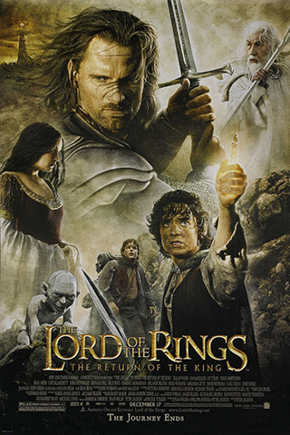 Cartel de El señor de los anillos: El retorno del Rey 