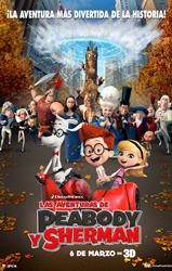 Cartel de la película Las aventuras de Peabody y Sherman