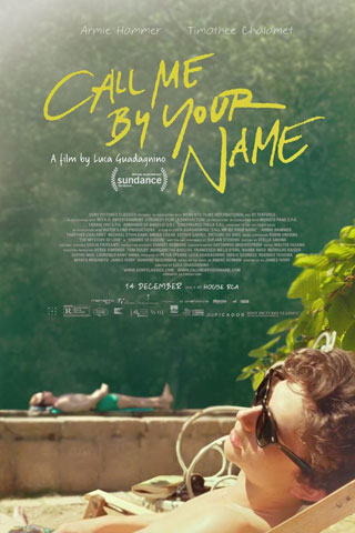 Cartel de la película Call Me By Your Name