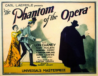 El fantasma de la Ópera, cartel