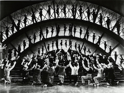 Escenario del musical Gold Diggers de 1933