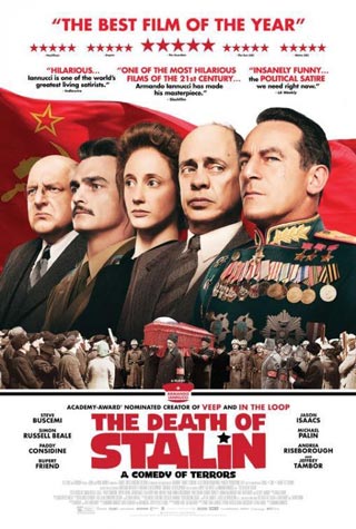 Cartel de la película La muerte de Stalin