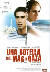 Una botella en el mar de Gaza - Cartel