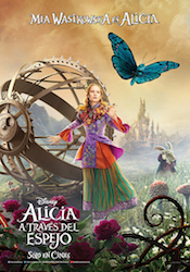 Cartel de Alicia a través del espejo