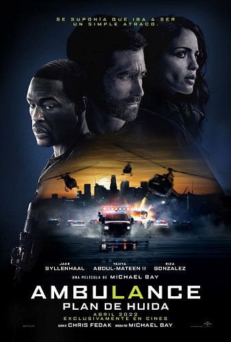Póster de Ambulance: Plan de huida