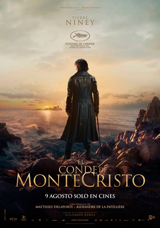 Cartel de la película El Conde de Montecristo