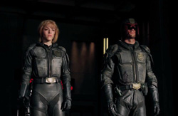 Dredd y Anderson en Dredd 3D