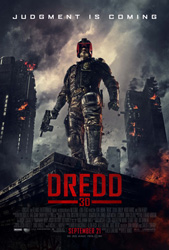 Cartel de Dredd 3D