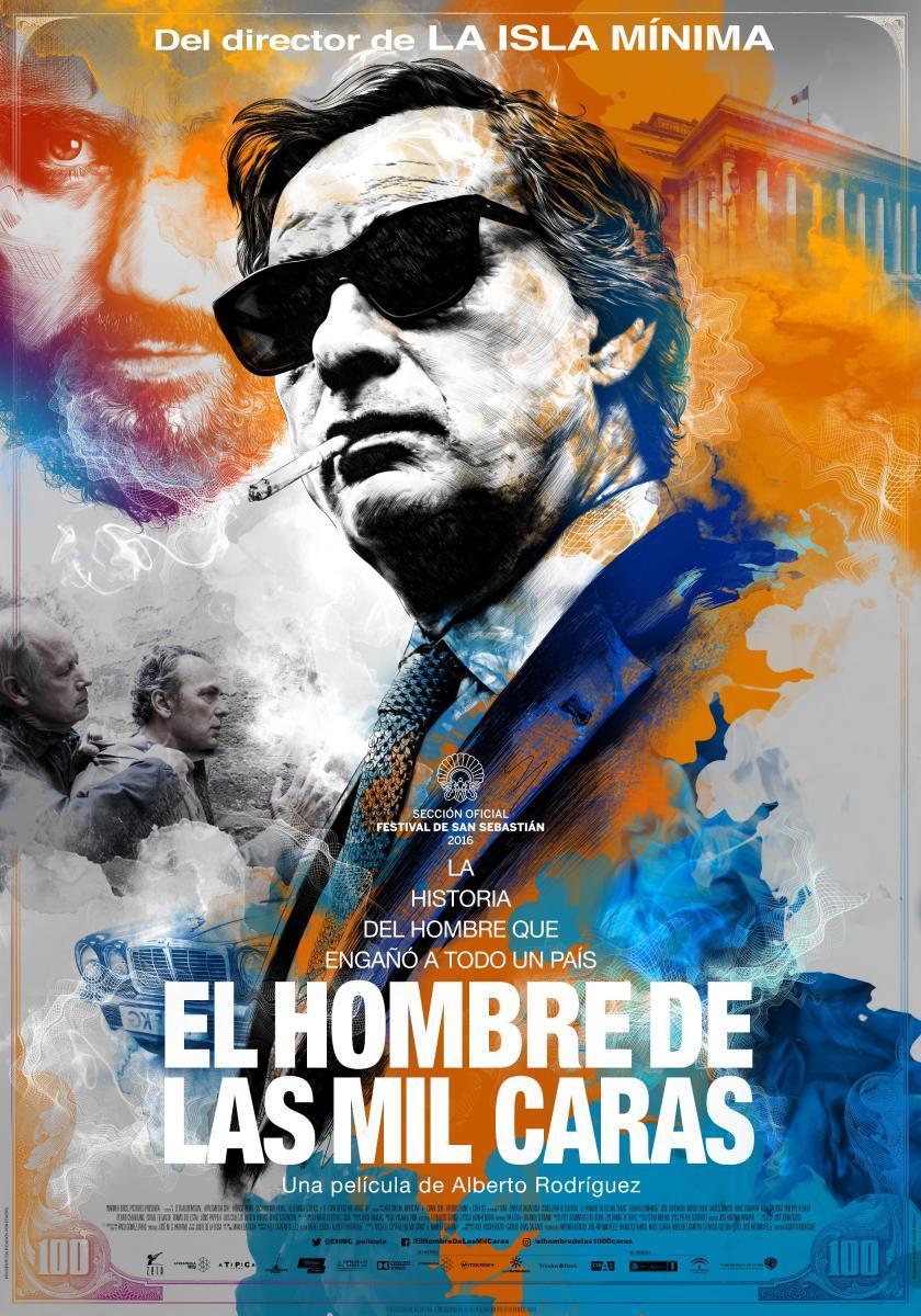 Póster de El hombre de las mil caras