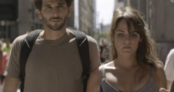 Juan Barberini y Pilar Gamboa en El Incendio