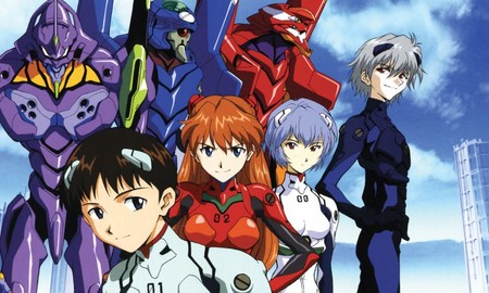 Los protagonistas de Evangelion