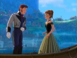 Imagen de la película Frozen, el reino del hielo