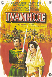 Robert Taylor es Ivanhoe