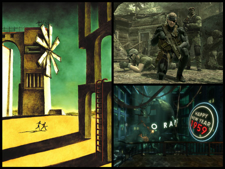 Las obras de Ueda, Kojima y Levine