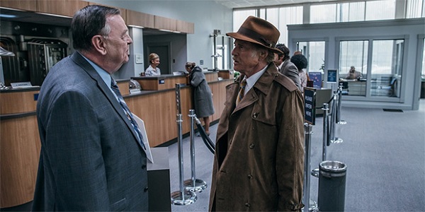 Robert Reford en una escena de la película