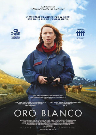 Oro blanco afiche