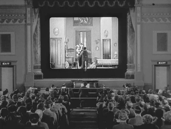 Escena de Sherlock Jr