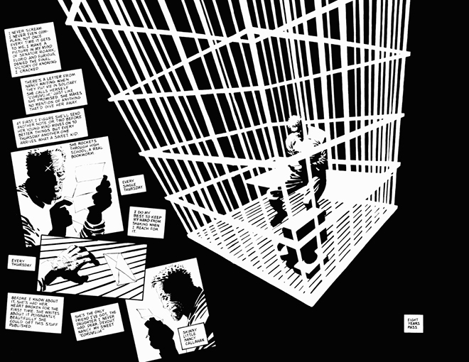 Viñeta del comic Sin City