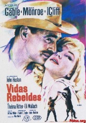 John Huston dirige a Marilyn y a Clark Gable en su última película