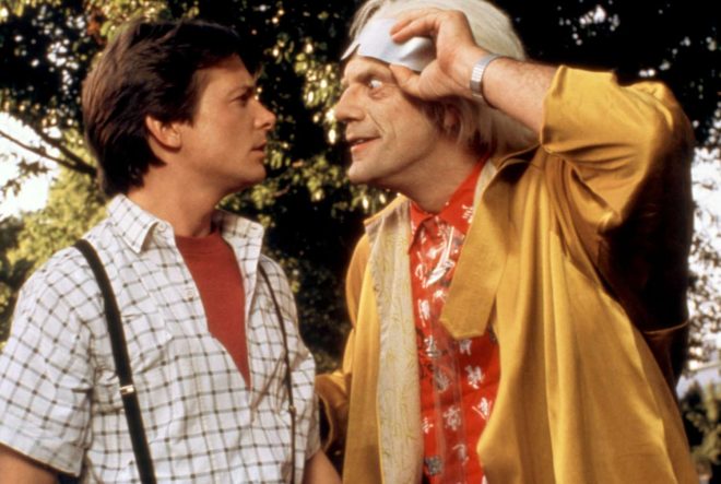 Michael J. Fox y Christopher Lloyd