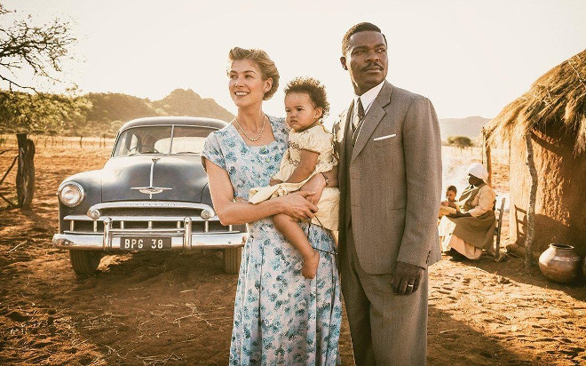 Seretse Khama y Ruth Williams